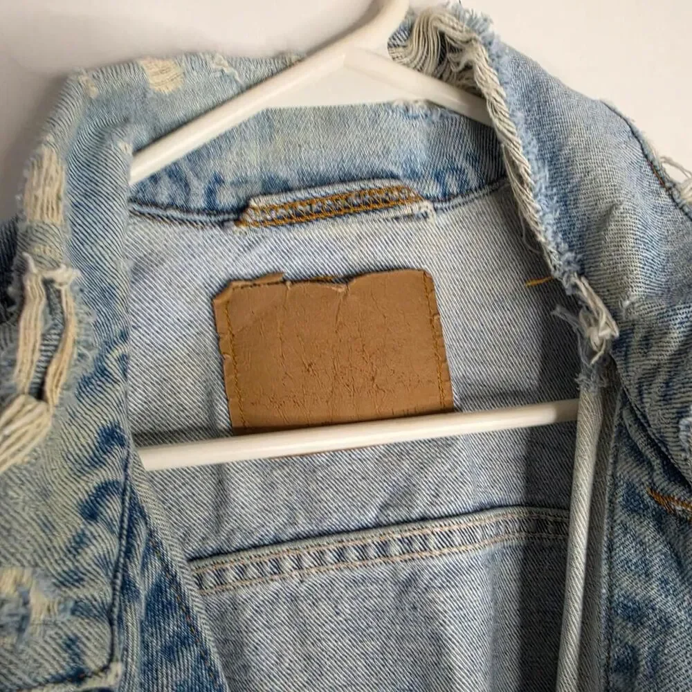 1980's vintage Levi-s Men's Blue Jacket